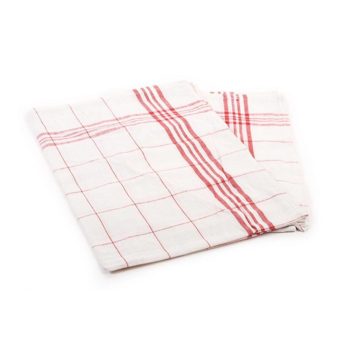 Plock Geschirrtuch 50 x 70 cm, rot, 280 Stück 50x70 cm (BxL); rot; 280 Stück / Pack
