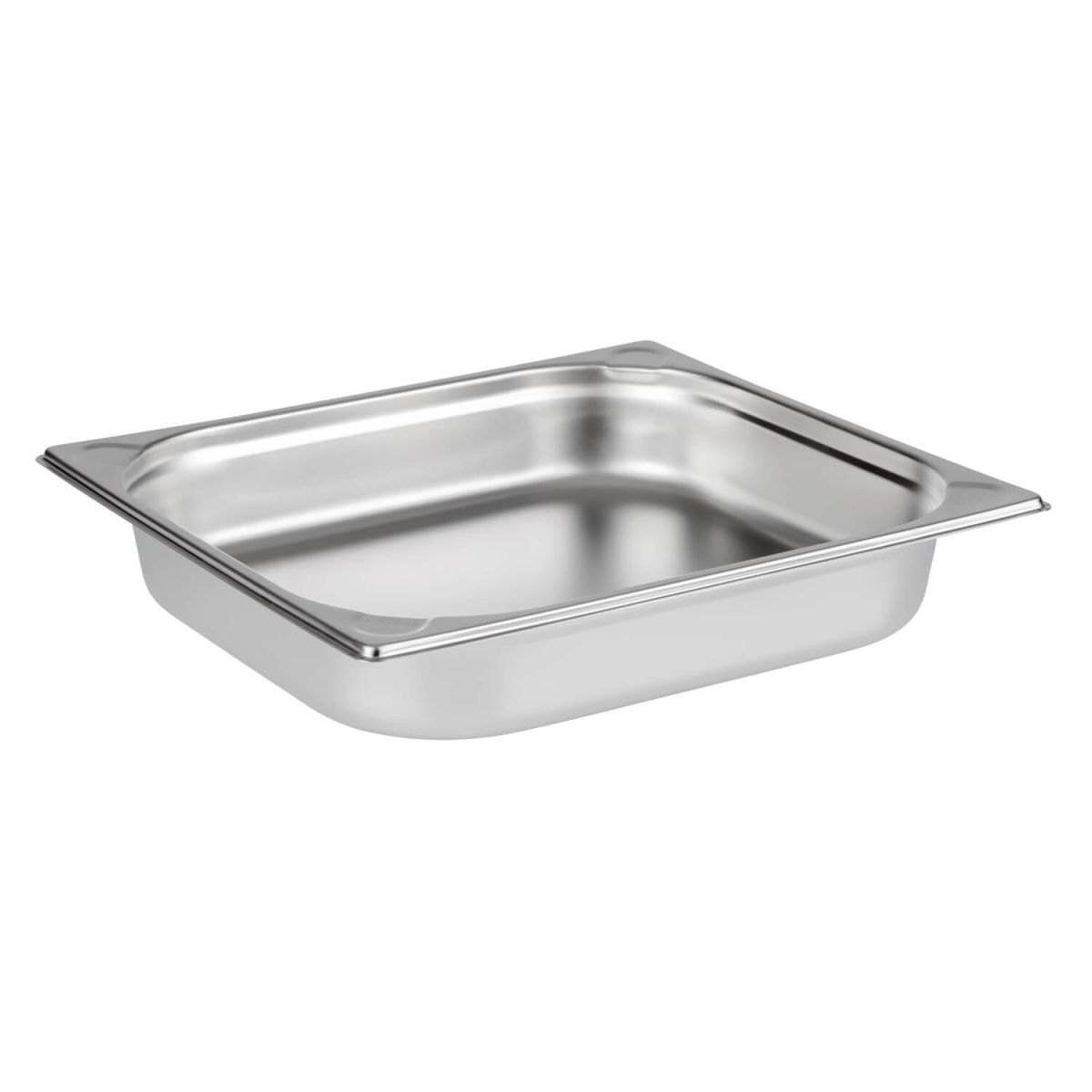 APS GN 2/3 Behälter, Edelstahl GN 2/3, 5.5 l, 32.5x35.5x6.5 cm (LxBxT); silber