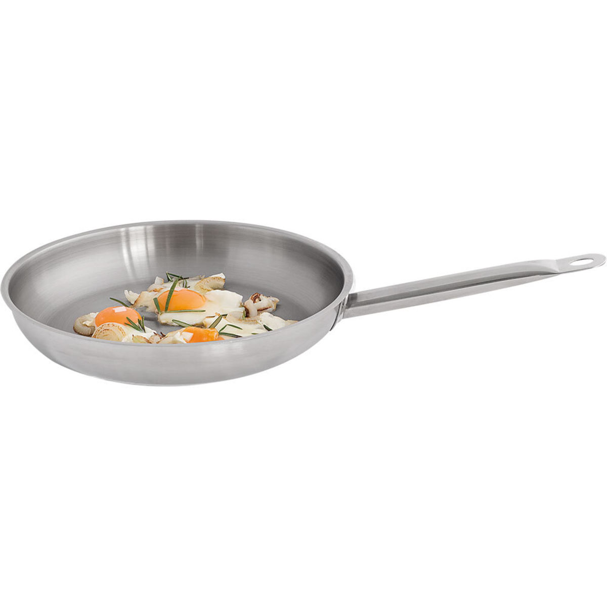 Stalgast Bratpfanne ohne Deckel, Ø 320 mm, Höhe 52 mm 40x7 cm (ØxH); silber