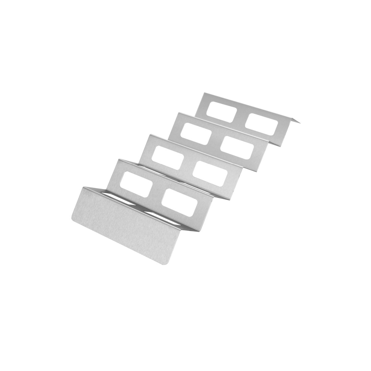 Porta tacos in acciaio inossidabile Schneider; 37x17.5x3.5 cm (LxLxH); acciaio inox; rettangolare