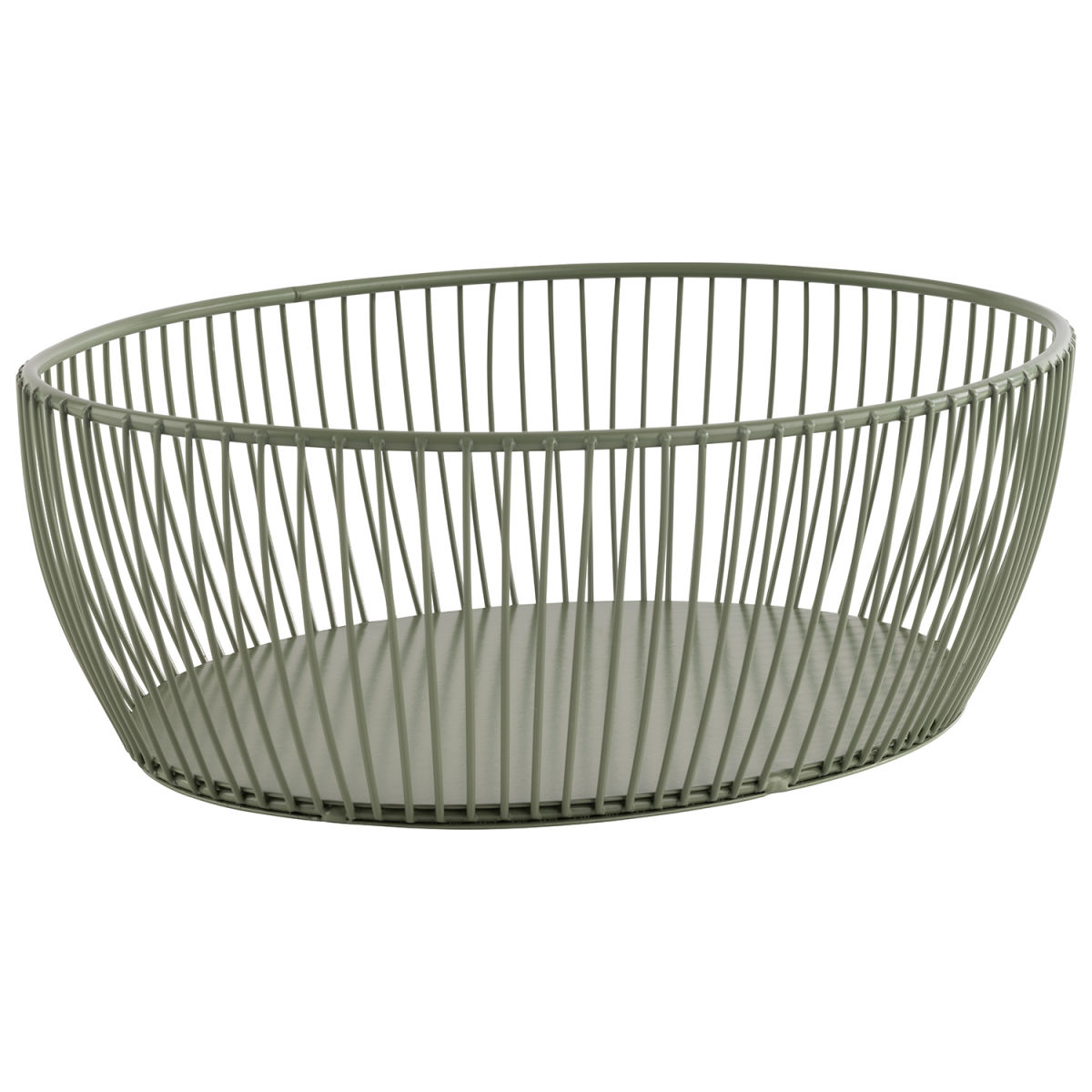 APS Korb SVART, Metall 24x19x8 cm (LxBxH); grün