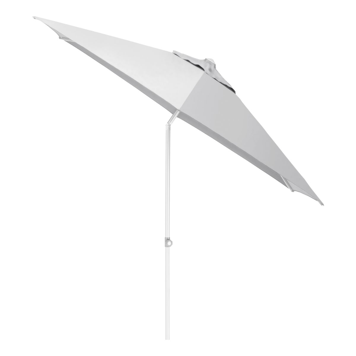 KETTLER Schirm UPF 50+ EASY PUSH, mit PU-Beschichtung 300x300x300x250 cm (LxBxØxH); altweiß; rund