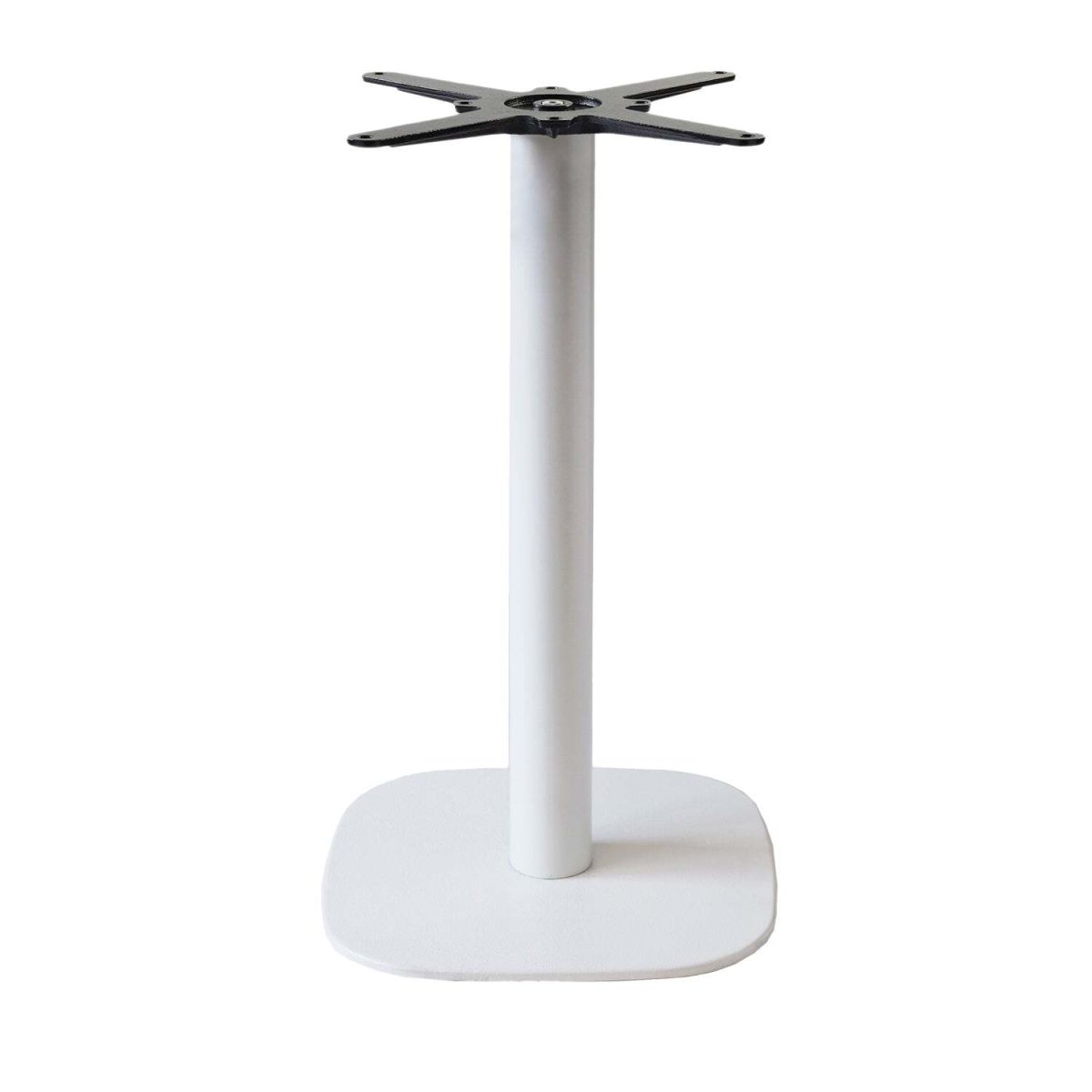 Base tavolo Round RestooTab; 42x42x73 cm (LxLxH); bianco