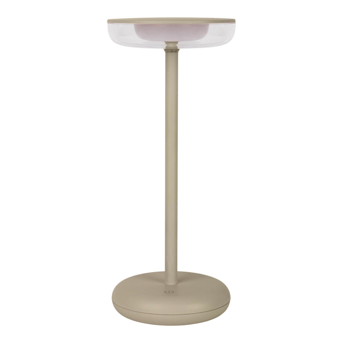 NÄVE Leuchten Akku-Tischleuchte PASI 11x11x11x26.4 cm (LxBxØxH); beige