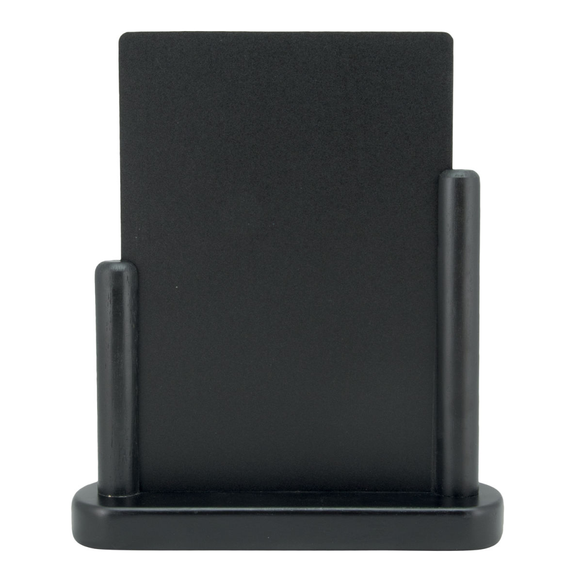 Lavagna da tavolo Elegant A5 - Legno finitura mogano laccato Securit; 20x23 cm (LxH); nero