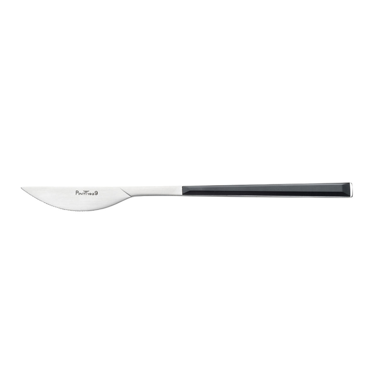 Pintinox Tafelmesser SUSHI PRO Satin ABS Griff Schwarz 22.5 cm (L); schwarz; 12 Stück / Pack