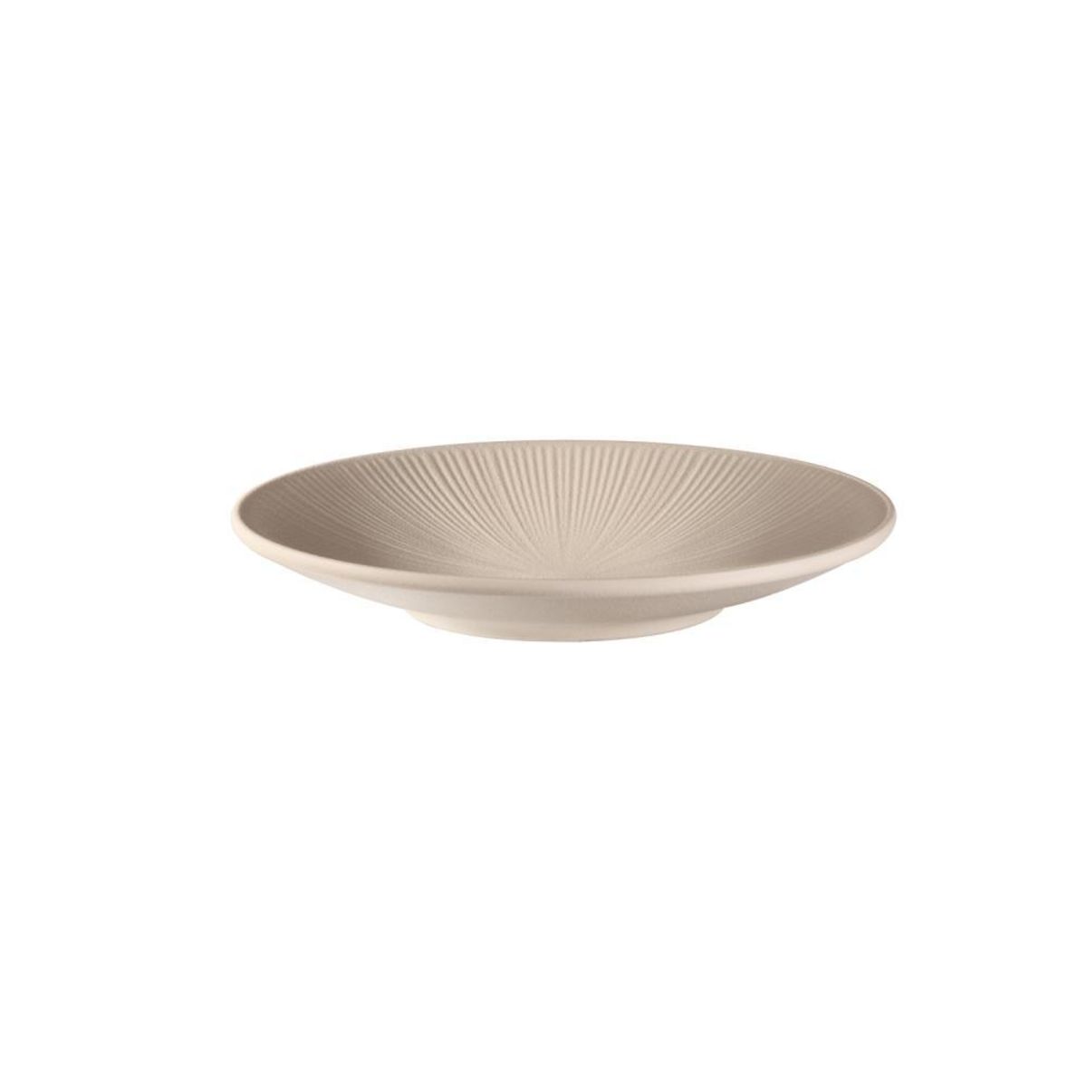 APS Teller NERO, Melamin 1040 ml, 21x21x21x3 cm (LxBxØxH); beige; rund
