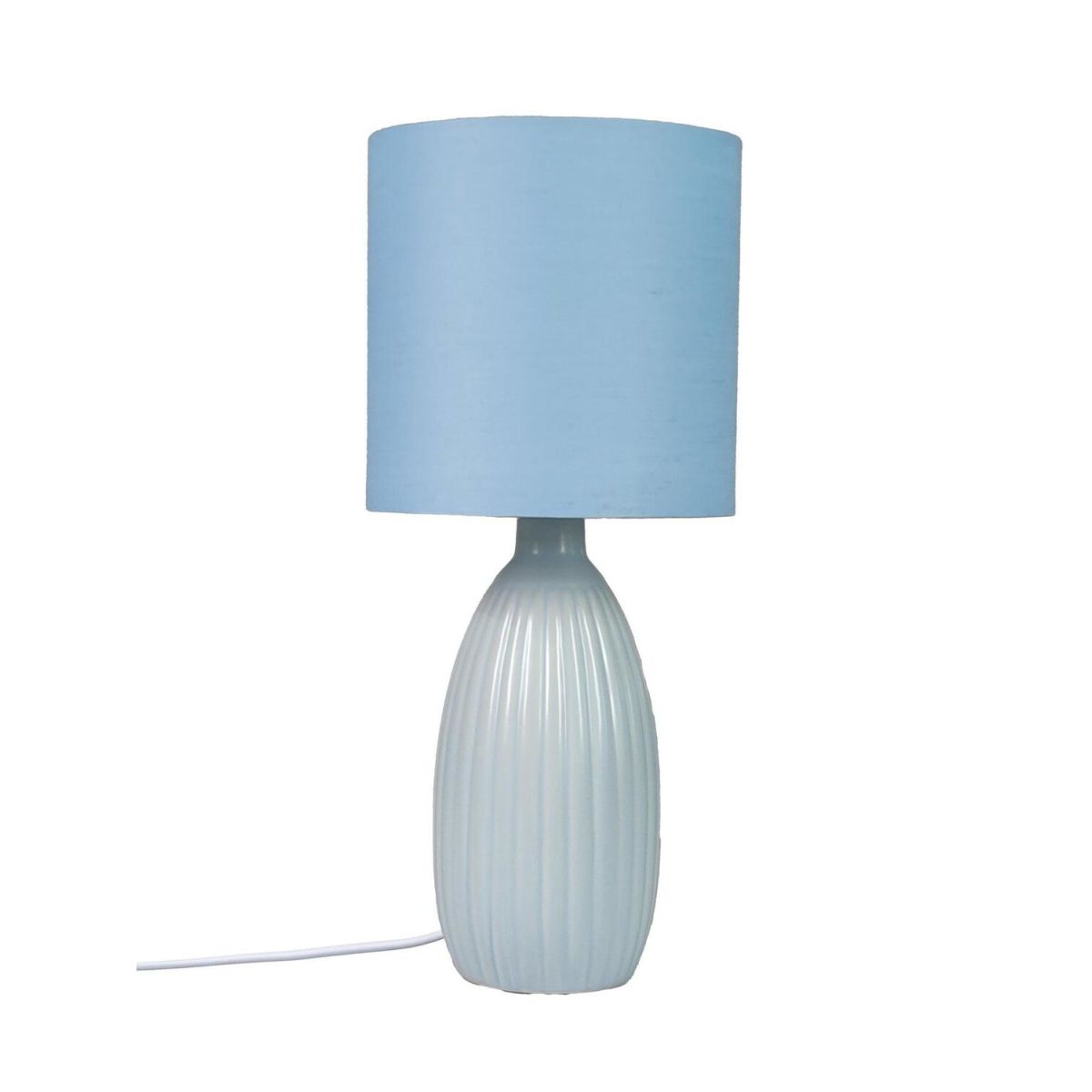 PR Home Tischleuchte Uno 37x16x37 cm (LxBxH); hellblau