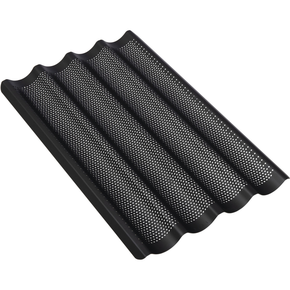 Schneider Baguettebleche 53x32.5x2 cm (LxBxH); schwarz