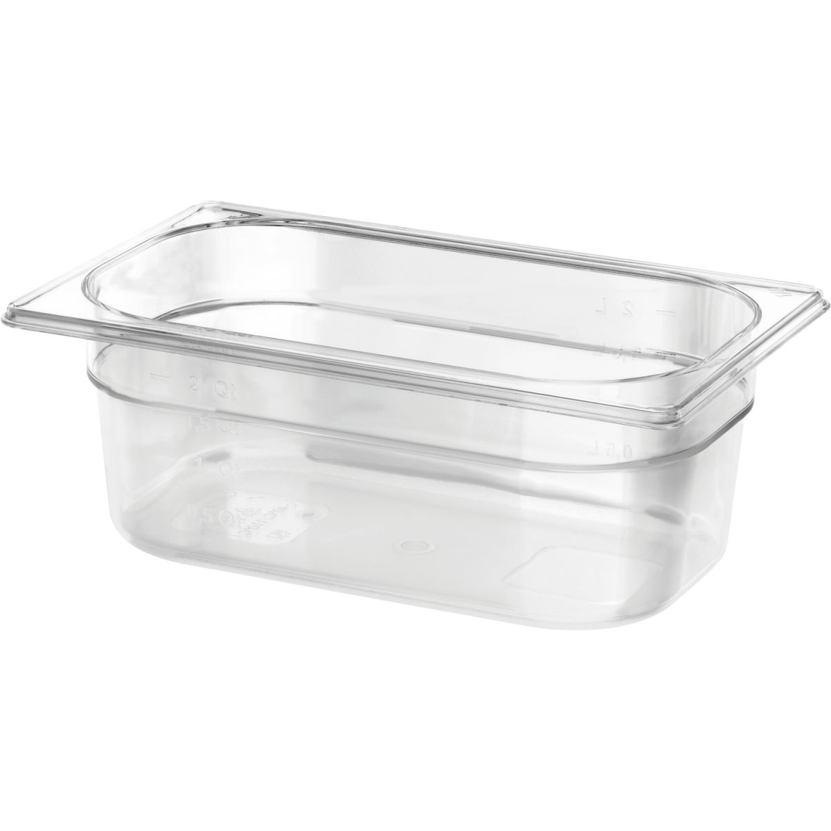 Schneider Behälter GN 1/4 Polycarbonat GN 1/4, 2.6 l, 10 cm (T); transparent