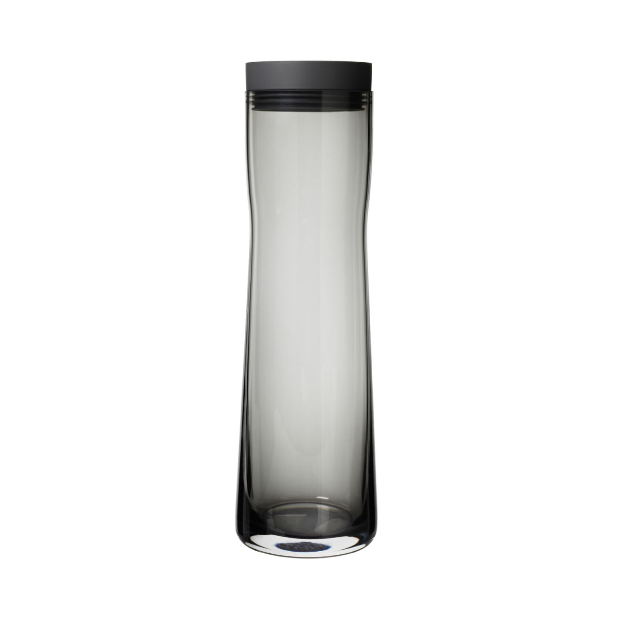 blomus Wasserkaraffe -SPLASH- 1 l, 9x9x9x29.5 cm (LxBxØxH); grau/schwarz