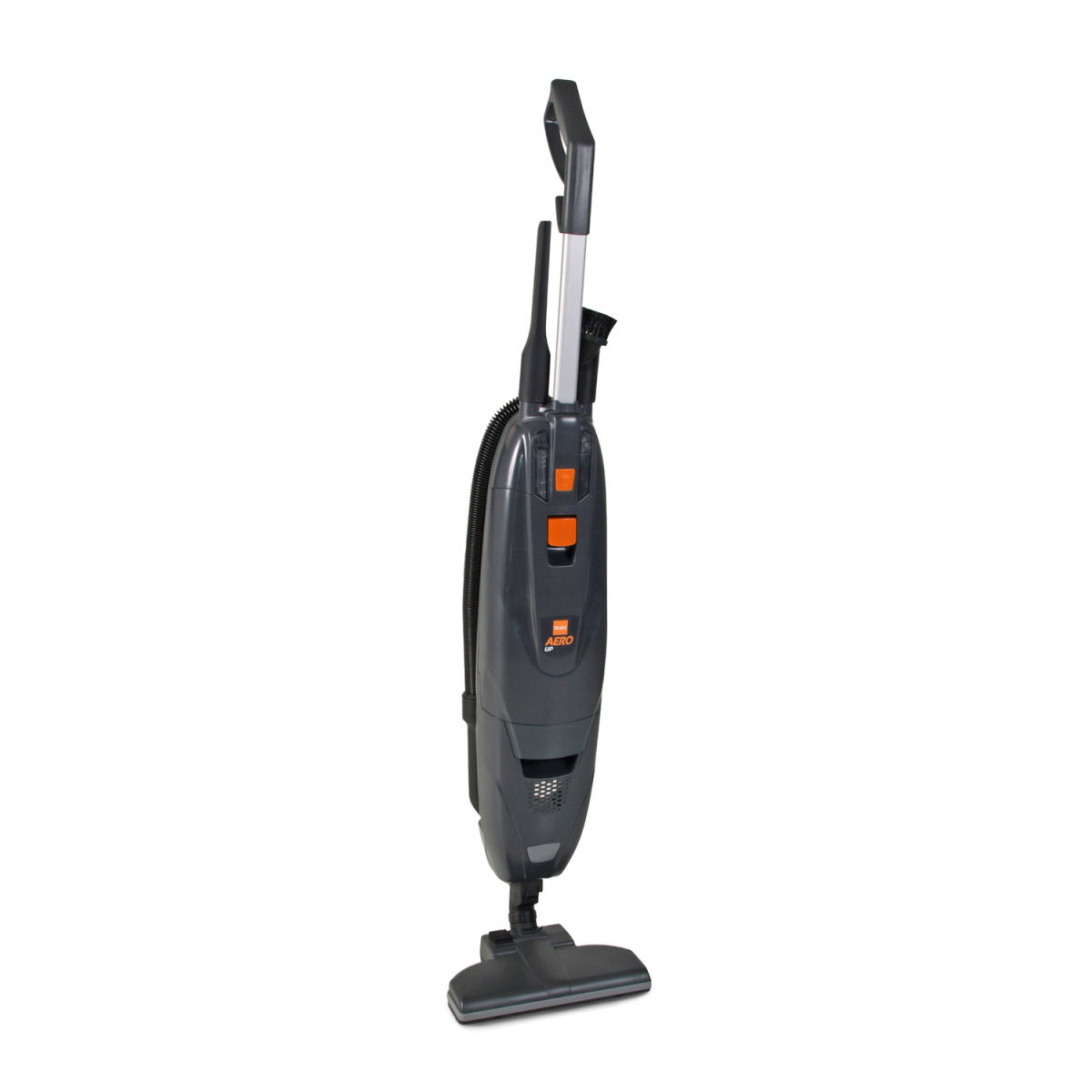 Diversey TASKI Aero UP B Li-Ion, Leichter und kompakter Staubsauger, mit digitalem Motor für mehr Laufzeit und Saugkraft 27 cm (T); orange/grau