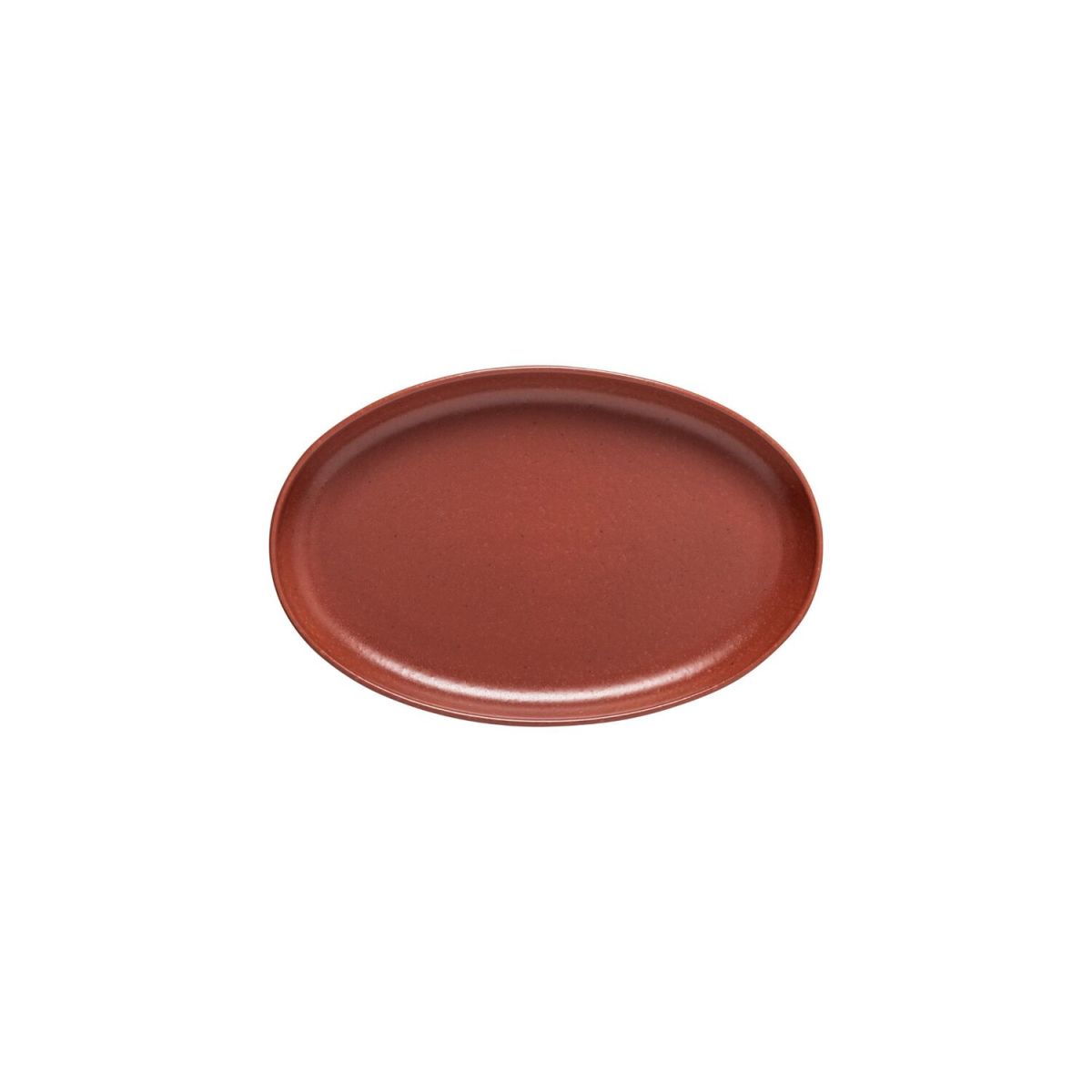 Costa Nova Ovaler Teller Pacifica 22.6x14.9x2.5 cm (LxBxH); rot; oval; 12 Stück / Pack