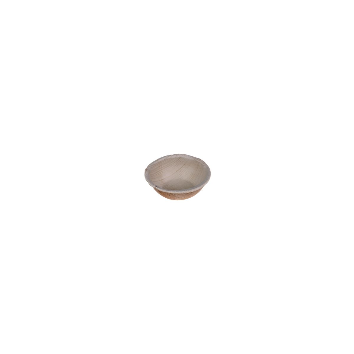 naturesse Dip-Schale Palmblatt 20 ml, 6x2 cm (ØxH); natur; 400 Stück / Pack