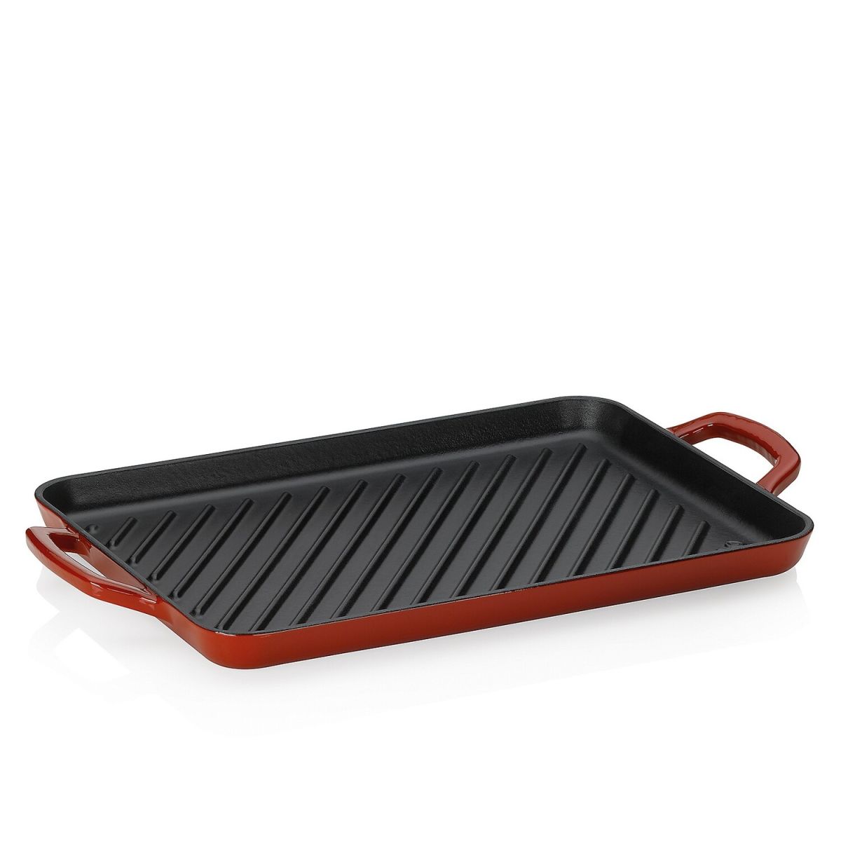 kela Grillplatte Calido Gusseisen 35x2 cm (LxH); silber