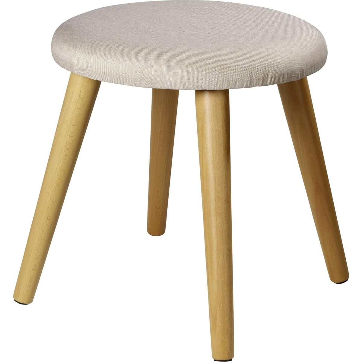 ECHTWERK Sitzhocker Skandi 40x42x42x42 cm (BxTxHxL); creme