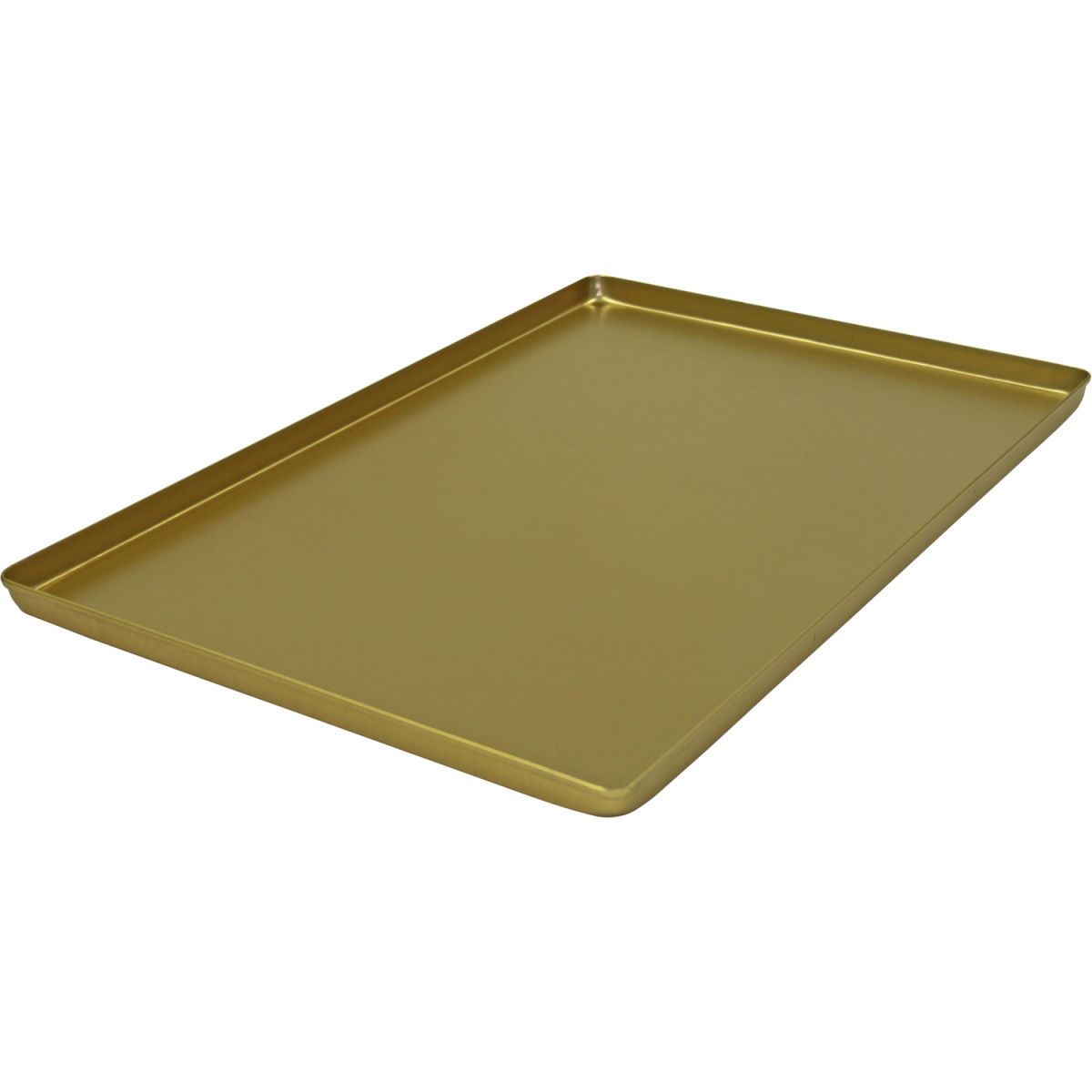 Schneider Ausstellblech Aluminium, eloxiert 60x40x2 cm (LxBxH); gold; rechteckig