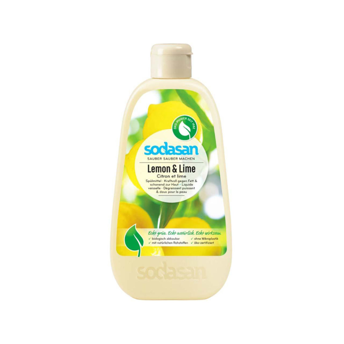 Sodasan Spülmittel 'Lemon & Lime', 500 ml; 500 ml; gelb