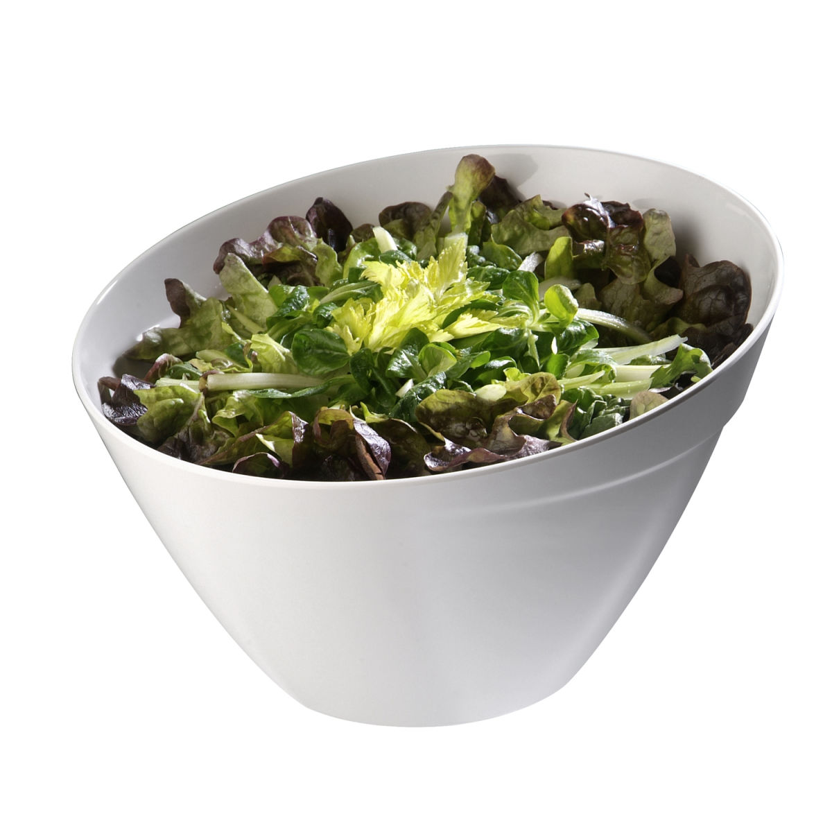 APS Schale BALANCE, Melamin 2500 ml, 24.5x24.5x24.5x15 cm (LxBxØxH); weiß; rund