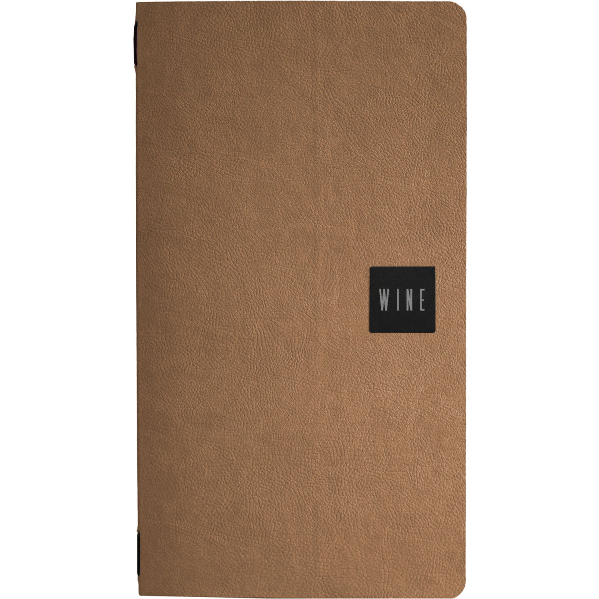 STIL CASA Stil casa, 12er-Set Menükartenhalter Größe 2/2, Polyurethan, drei Innenhüllen aus Kunststoff, elastischer Umschlaghalter sand; 12 Stück / Pack