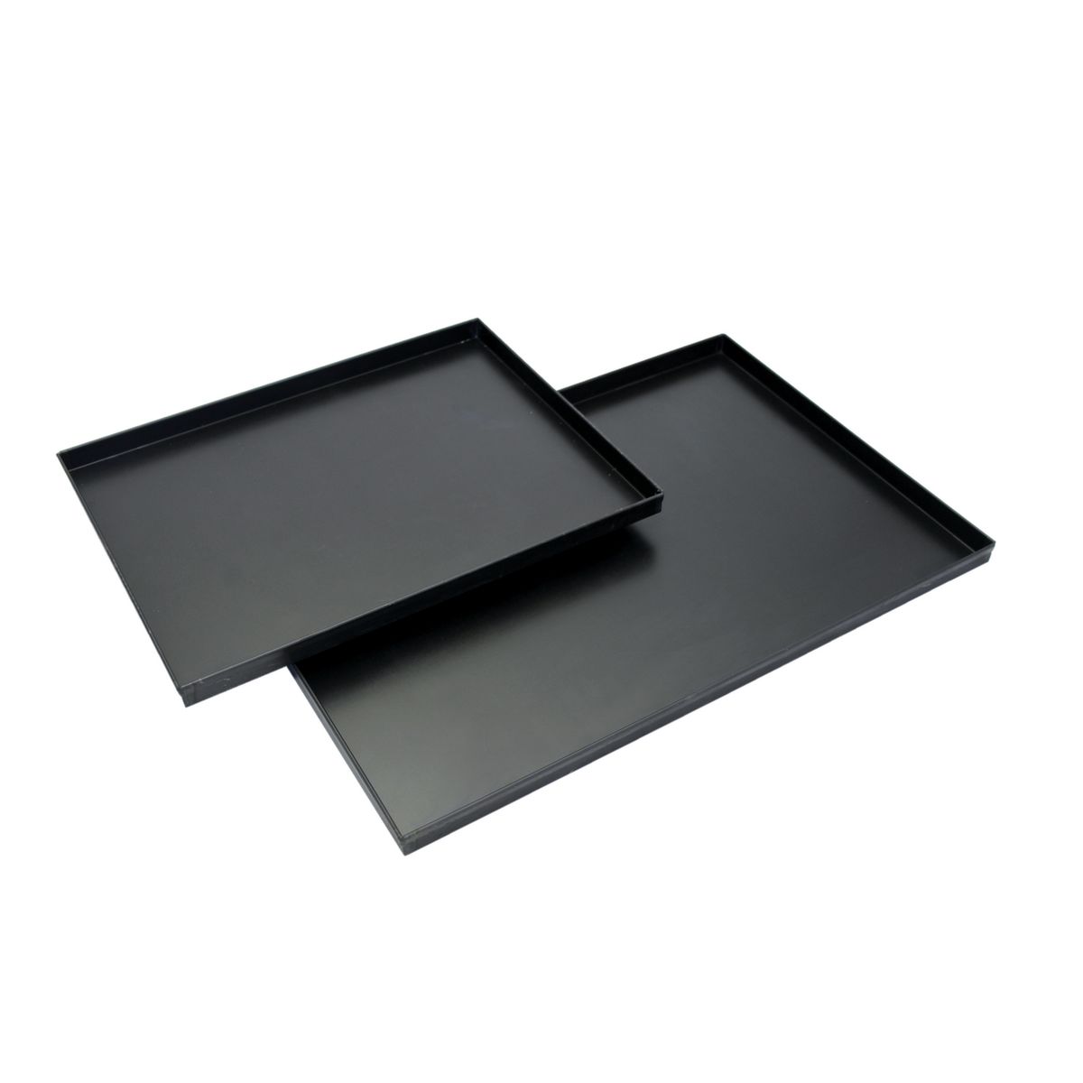 Schneider Pizzablech GN 1/1, 60x40x2.5 cm (LxBxH); schwarz; rechteckig