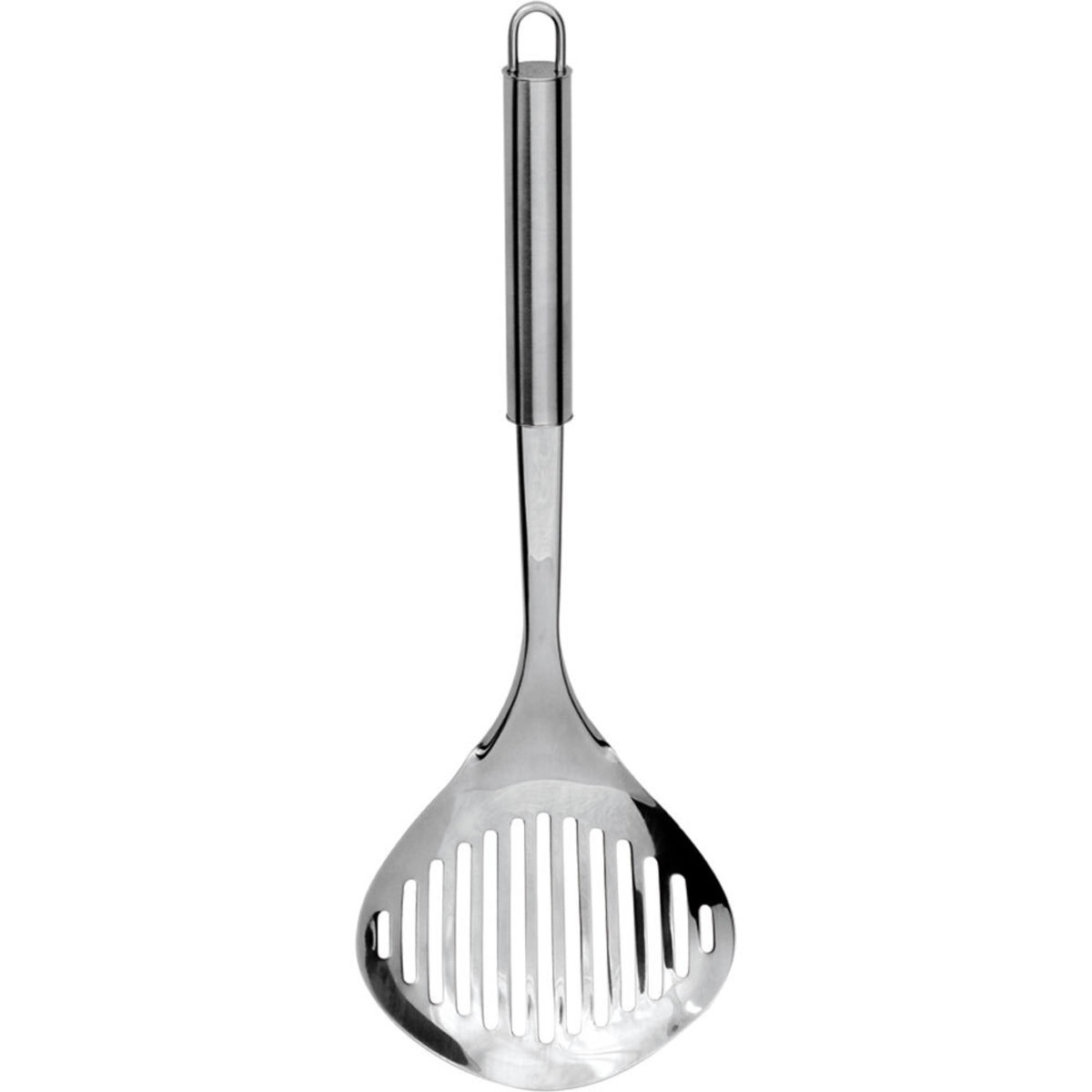Stalgast Fisch- / Schaumlöffel, runder Griff, Länge 34,5 cm 34.5 cm (L); silber