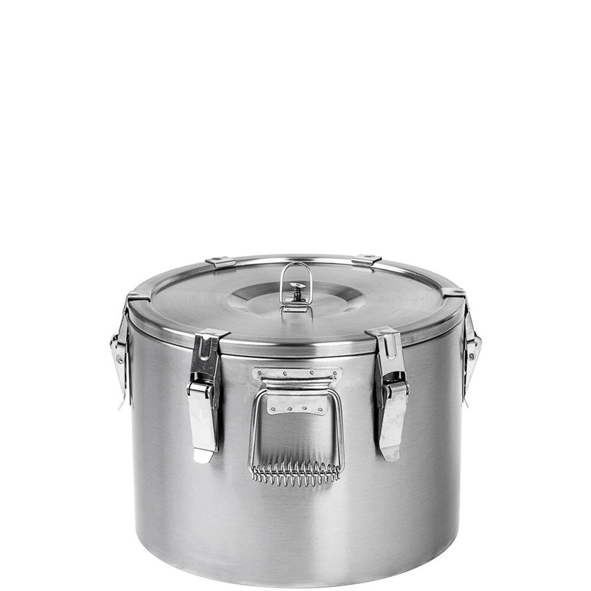 Stalgast Thermobehälter aus rostfreiem Edelstahl, Basic Line 15 l, 27x33 cm (HxØ); silber