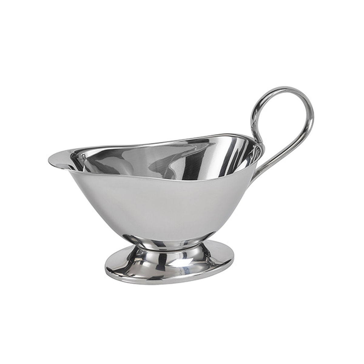 APS Sauciere NAVA, Edelstahl; 450 ml, 22.5x10.5x13.5 cm (LxBxH); silber