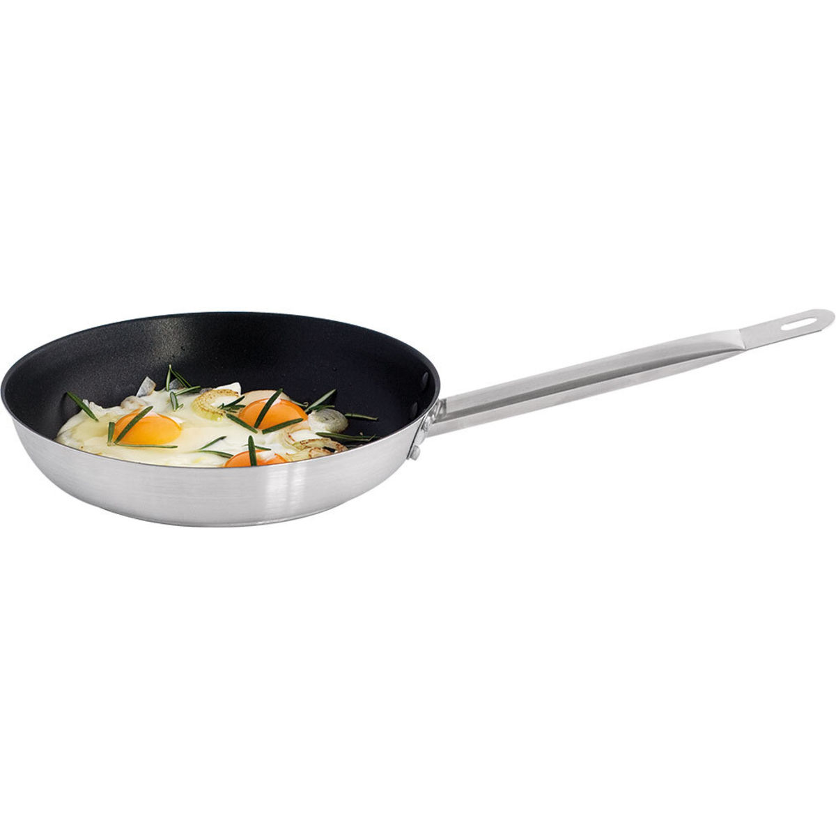 Stalgast Bratpfanne mit Antihaftbeschichtung, ohne Deckel 32x5.2 cm (ØxH); silber