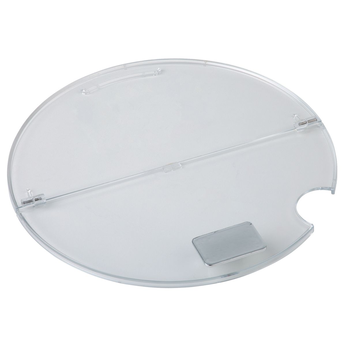 APS Deckel, klappbar zu Kühlschale TOP FRESH 24x24x23.5x2.5 cm (LxBxØxH); transparent; rund