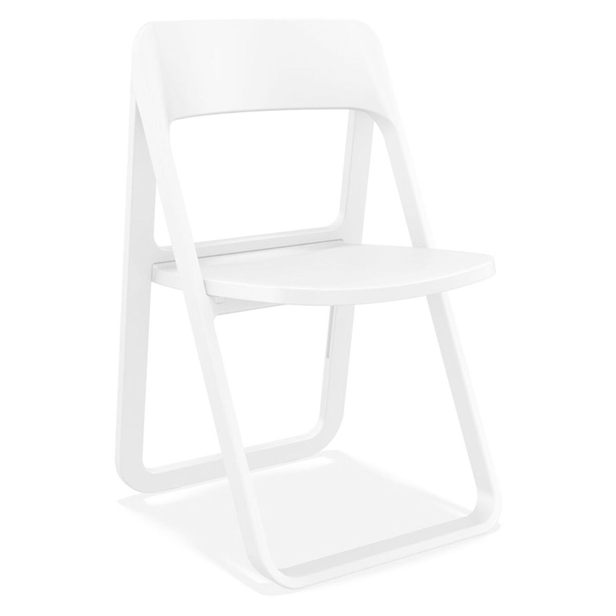 Légia Klappstuhl SLAG 48x52x82 cm (BxTxH); Sitz weiß, Gestell weiß