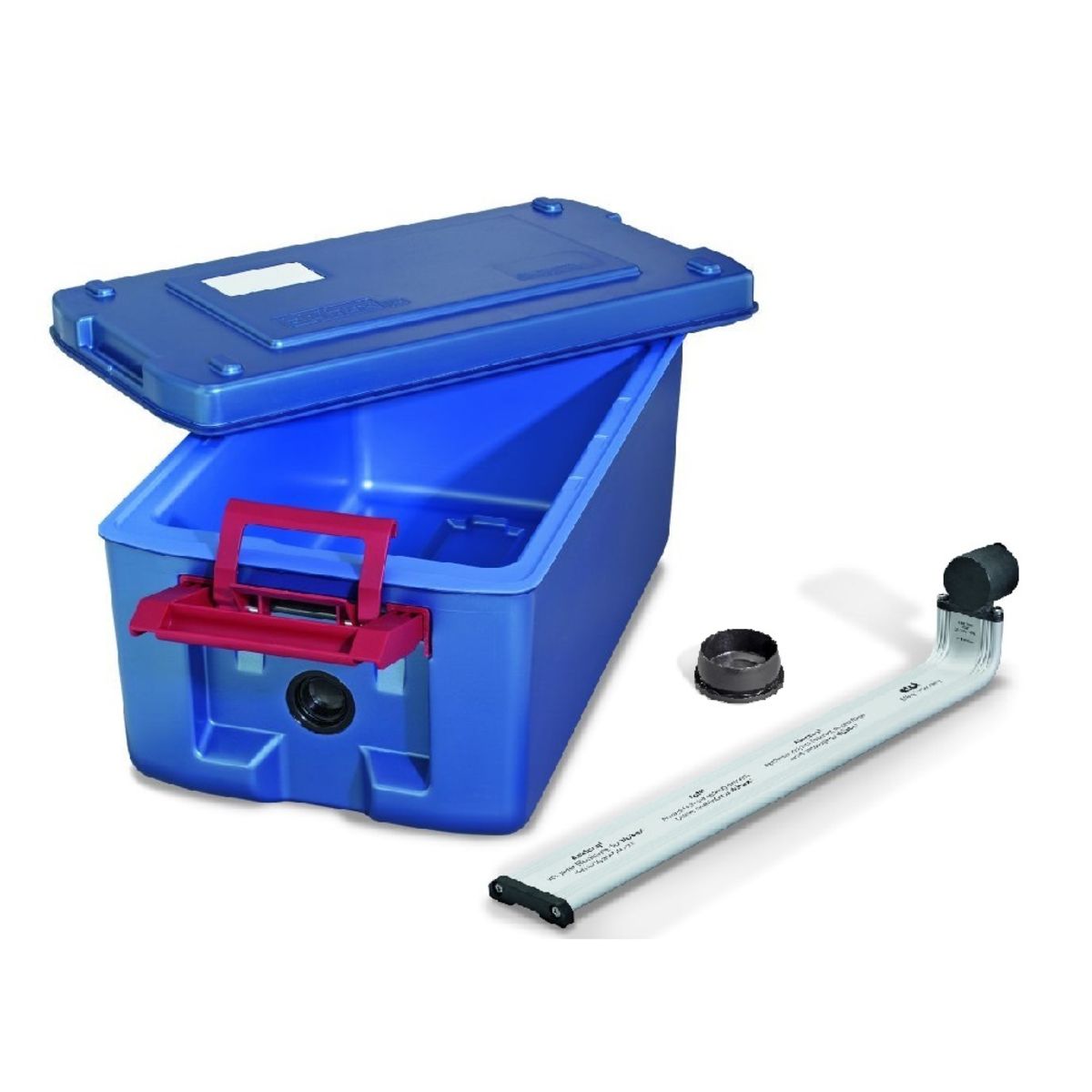 thermohauser blu'box 26 plus hot, inkl. Heizschwert 72.3 l, 63x37x31 cm (LxBxH); blau