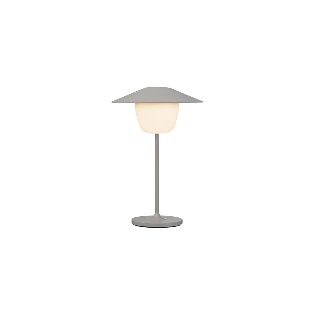 blomus Mobile Leuchte -ANI Lamp Mini- 14.4x14.4x14.4x21 cm (LxBxØxH); grau