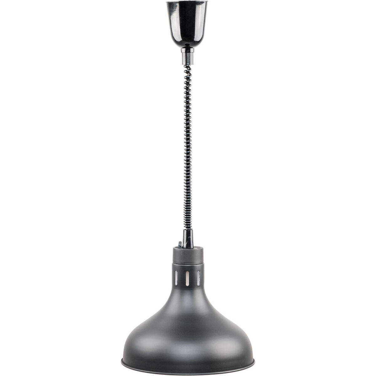 Stalgast Wärmelampe zur Deckenbefestigung, 0,25 kW, Ø 173 mm 29 cm (Ø); schwarz