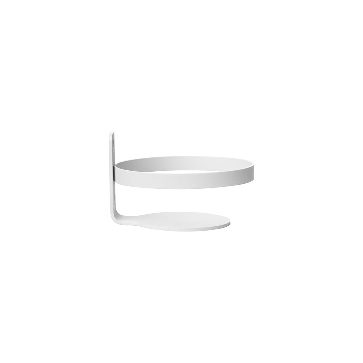 blomus Wandhalterung -SONO- 9x9x9x6 cm (LxBxØxH); weiß