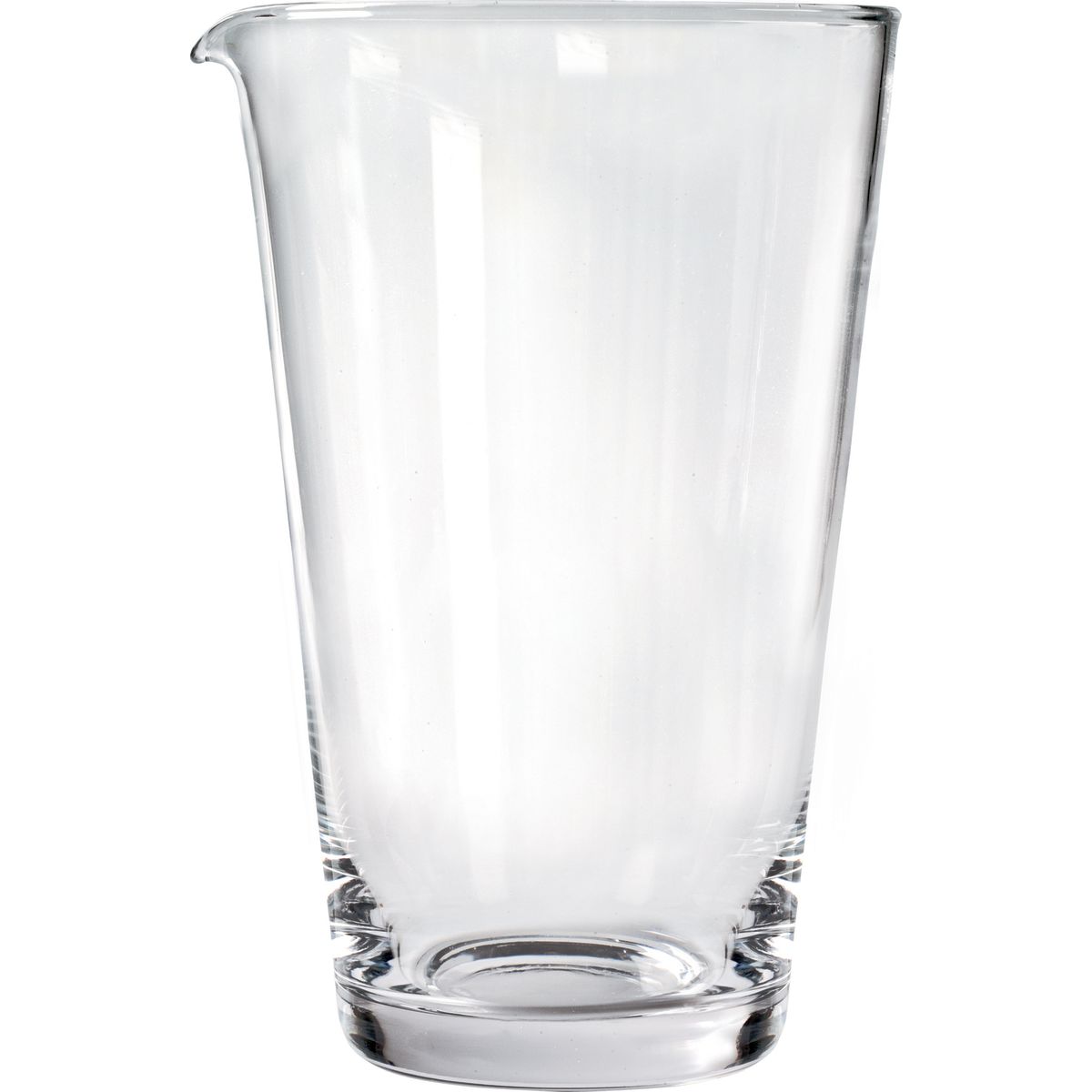 APS Rührglas mit Lippe 1 l, 11.5x11.5x11.5x19 cm (ØxLxBxH); transparent