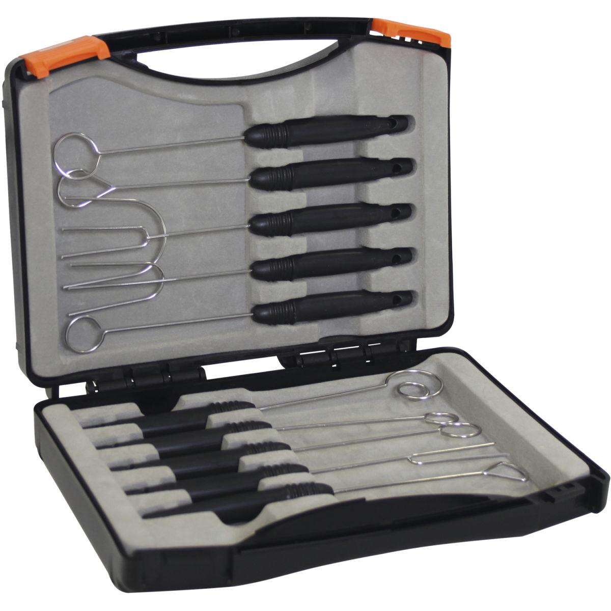 Schneider Pralinentunkgabel-Set 10-teilig 24x19.5 cm (LxB); schwarz