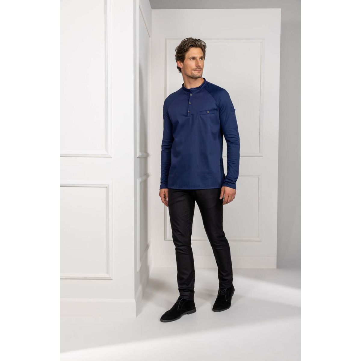 Le Nouveau Chef Kochjacke Elias Kleidergröße XL; blau