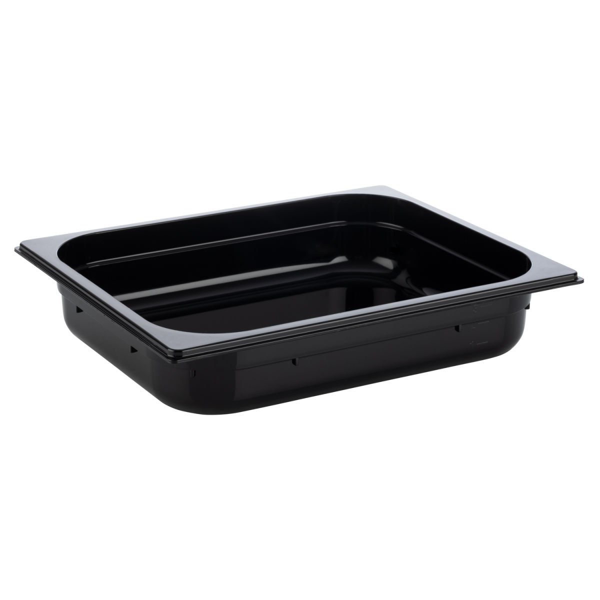 APS GN 1/2 Behälter, Polycarbonat GN 1/2, 3.9 l, 32.5x26.5x6.5 cm (LxBxT); schwarz