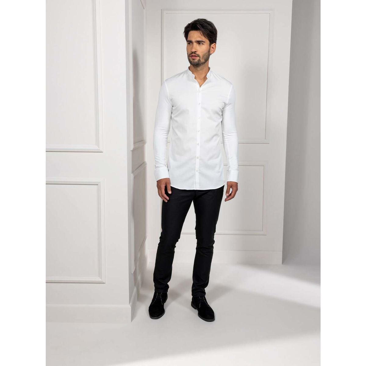 Le Nouveau Chef Shirt Lucas Kleidergröße S; weiß