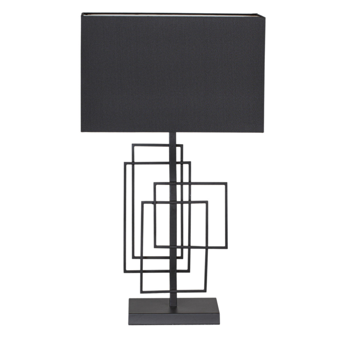 By Rydens Paragon Tischleuchte 40x16x69 cm (LxBxH); schwarz