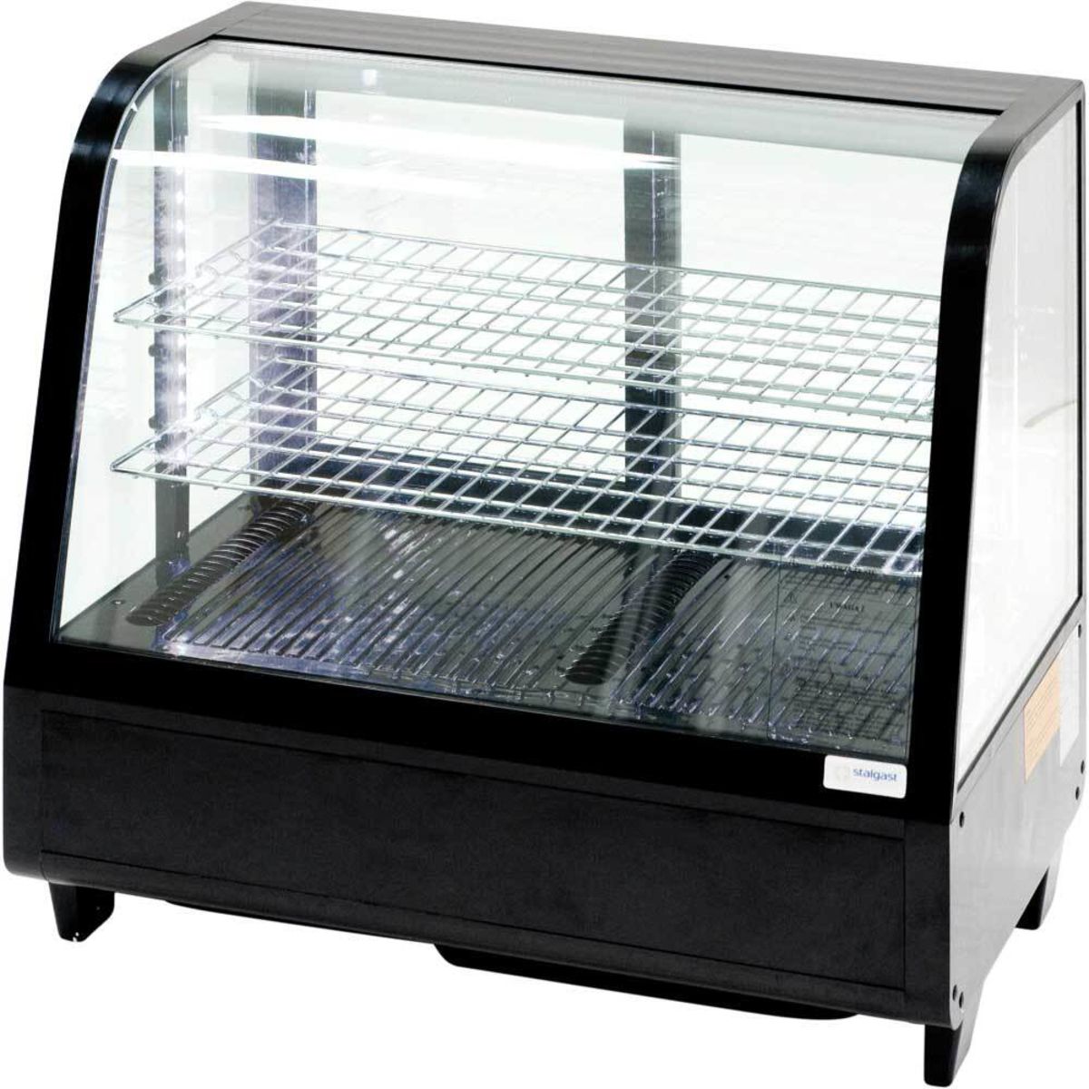 Stalgast Stalgast, Aufsatzkühlvitrine Kalte Theke SES6, 100 Liter 68.2x67.5x45 cm (BxHxT); schwarz