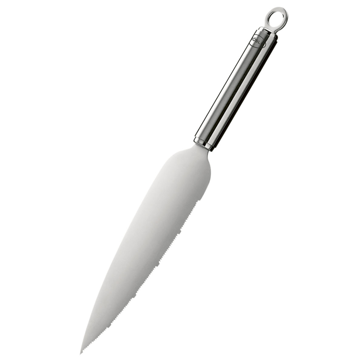 RÖSLE Tortenmesser mit Zahnung und glattem Schliff 30 cm 29.5x4.5x1.9 cm (LxBxH); silber