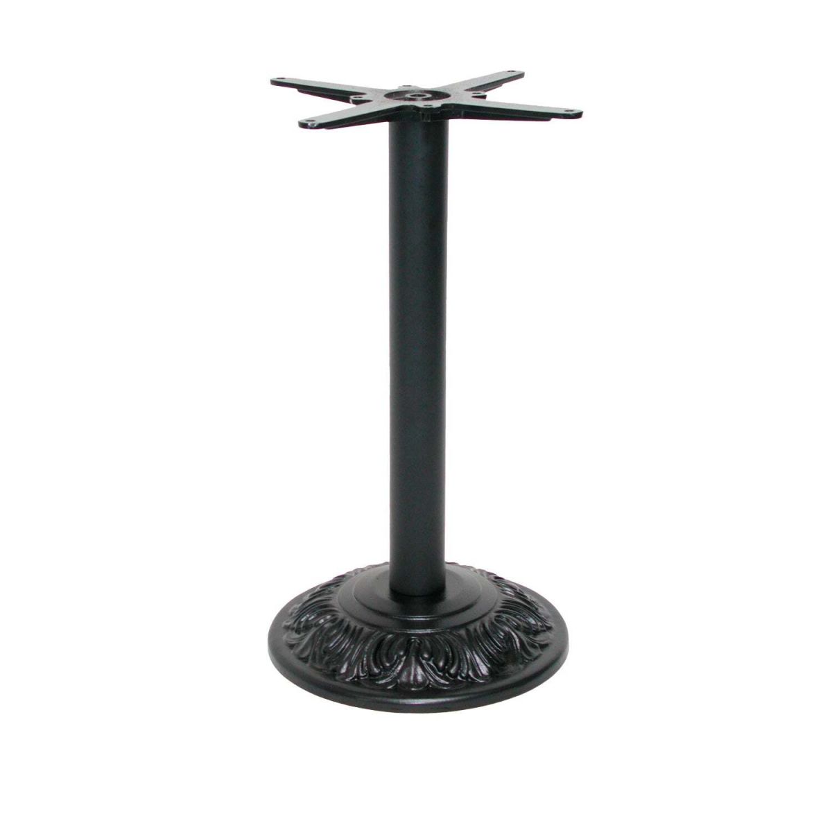 Base tavolo modello Versailles RestooTab; 40x40x71 cm (LxLxH); nero