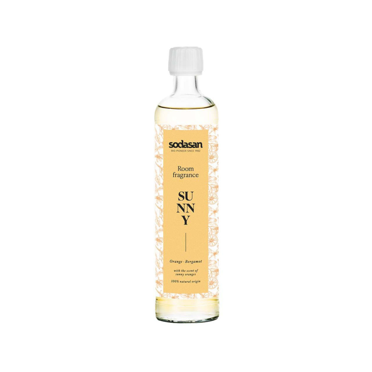 Sodasan Raumduft Orange Nachfüllflasche 500 ml; 500 ml, 500 ml, 9.5x27 cm (BxH); weiß/orange