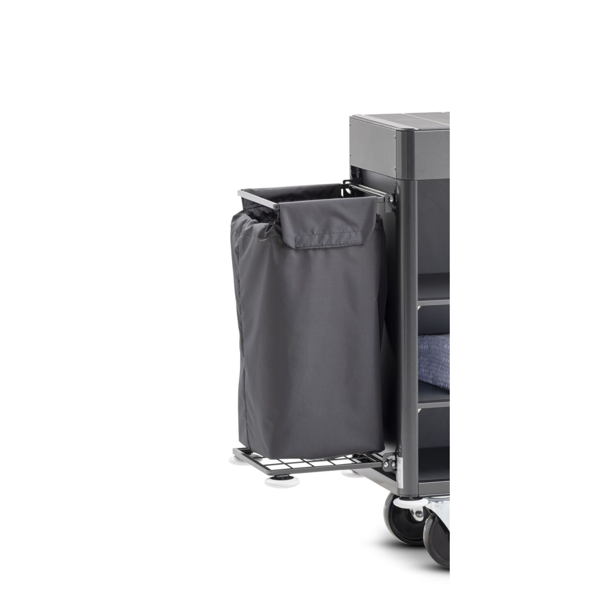 Wanzl Polyestersack Anthrazit, 110 Liter, 1 Stück 32x38x82 cm (LxBxH); anthrazit