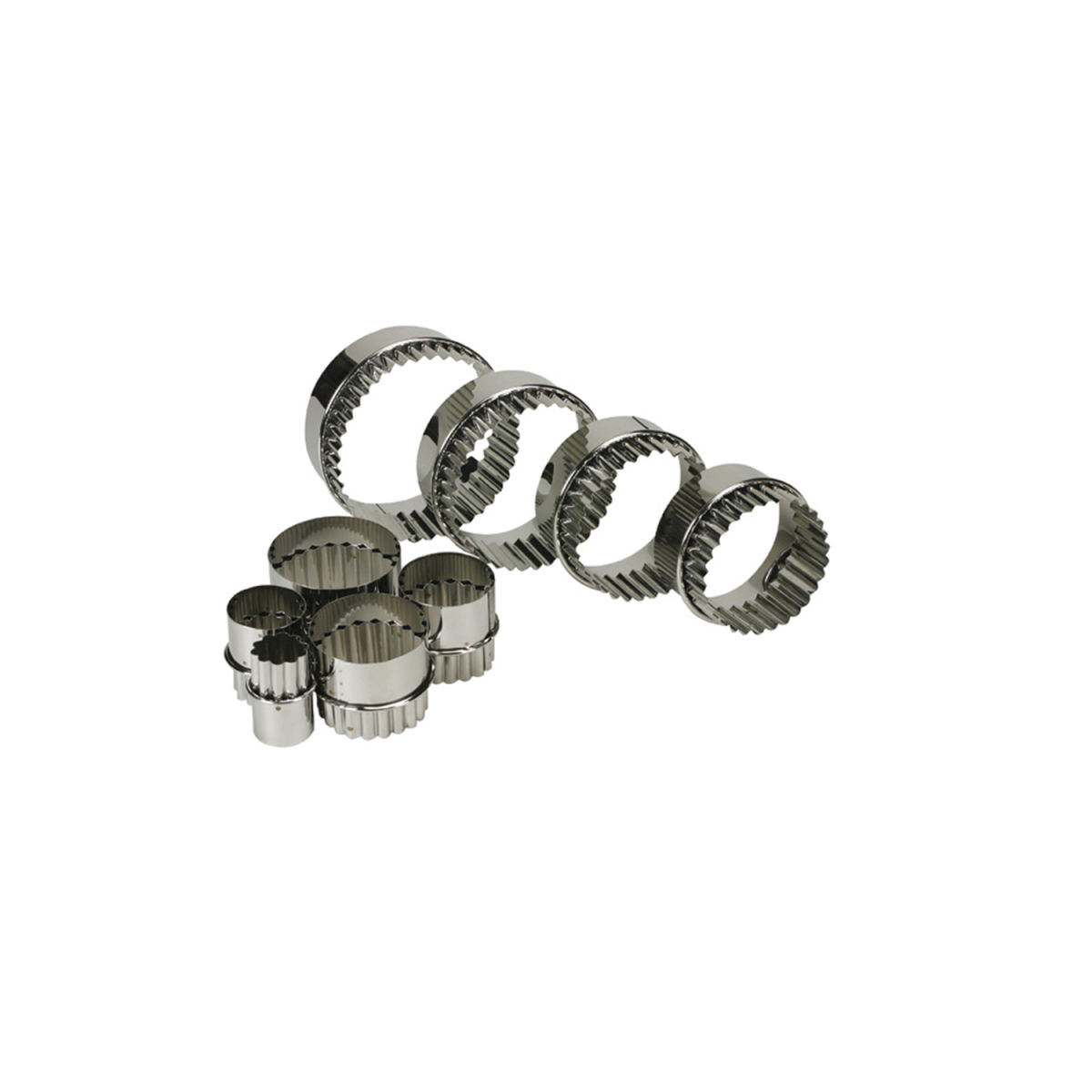 Schneider Ausstechersatz Doppel 3 cm (H); edelstahl
