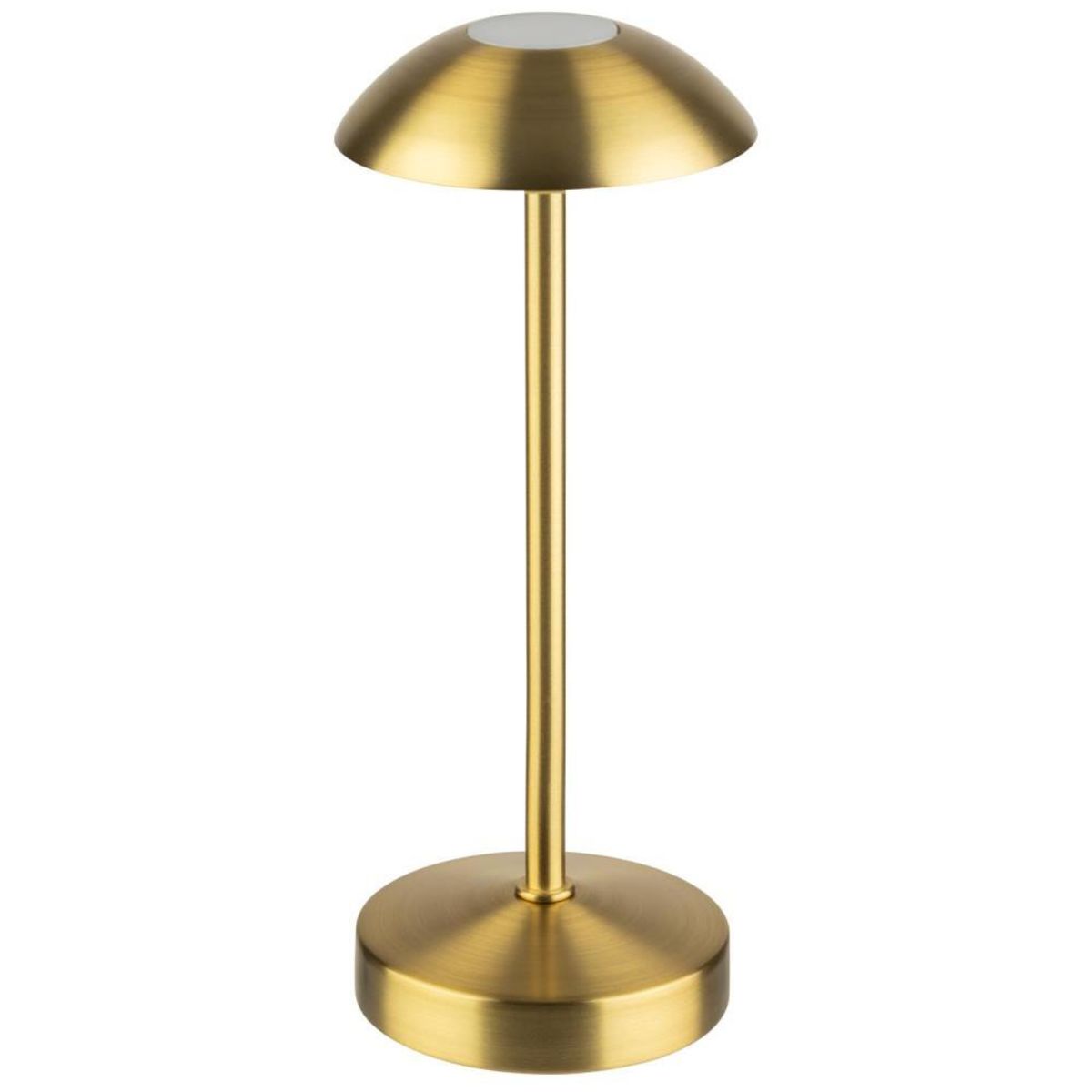 APS Akkutischleuchte ALVA; 7.5x20.5 cm (ØxH); gold