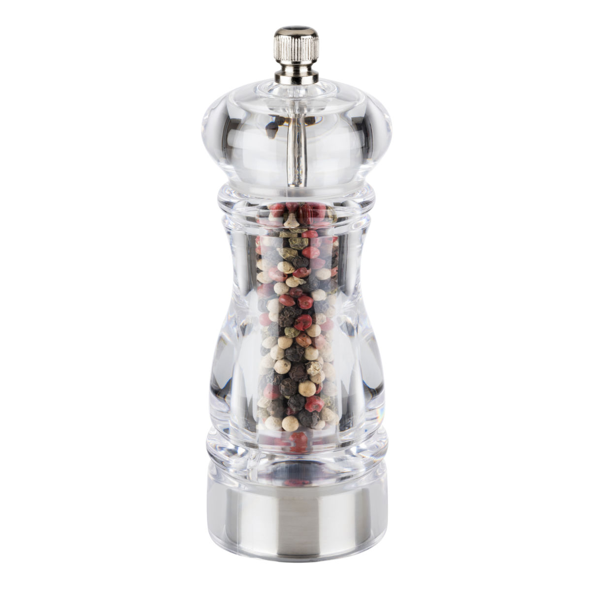 APS Pfeffermühle CLEARGRIND; 5.5x5.5x15 cm (BxØxH); transparent