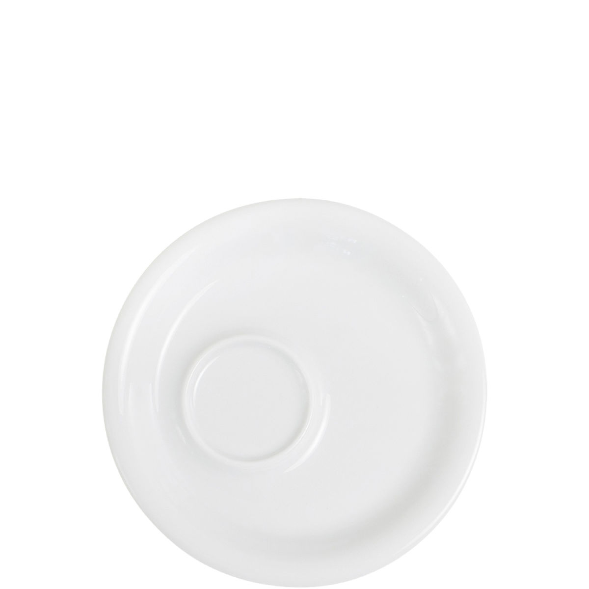 Kahla Espresso-Untertasse Café Sommelier 11.4x1.2 cm (ØxH); weiß; rund; 6 Stück / Pack